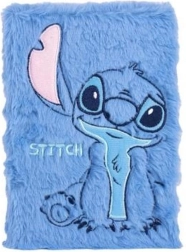 Pliušinis užrašų sąsiuvinis Stitch A5