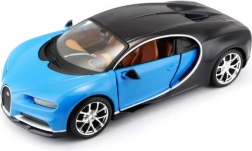 Kolekcinis modelis BUGATTI Chiron 1:24 mėlyna–juoda