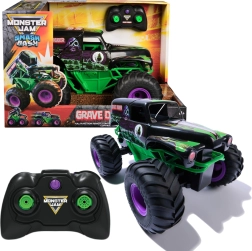 Monster Jam RC sunkvežimis GRAVE DIGGER Smash & Bash 1:15