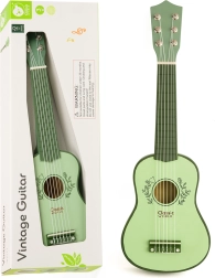 Vintažinė medinė vaikų gitara CLASSIC WORLD 3+