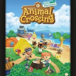 3D Picture Animal Crossing with Lenticular Print