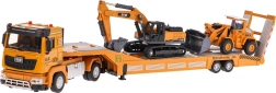 Construction Vehicles with Detachable Trailer