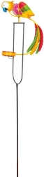 Small Foot Metal Hanging Decoration Parrot