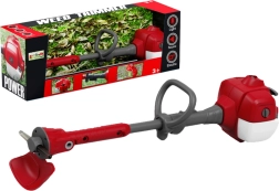 Vaikiškas sodo žoliapjovės trimeris raudonas su garsais, maitinamas baterijomis
