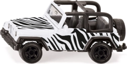 Siku Jeep Wrangler Safari – metal model 1:55 with towing device