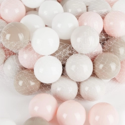 Bieco žaidimo kamuoliukų rinkinys - Medvilnė - 100 vnt.