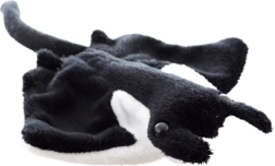 Pliušinė manta (rajus) 24 cm