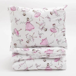 Cotton Crib Set New Baby Ballerina Bella