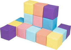 2Kids Toys pastelinės putų kaladėlės (18 vnt.)