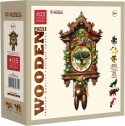 Wooden Puzzle Cuckoo Clock