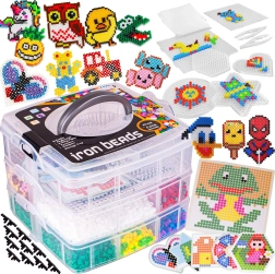 Lyginamosios karoliukų rinkinys 6000 vnt. lagamine