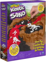 Kinetic Sand – dinozaurų kasinėjimai su priedais
