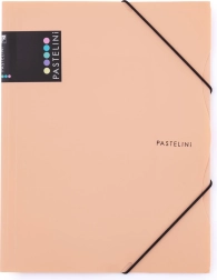 A4 segtuvas su guma, abrikosų spalvos PASTELINI