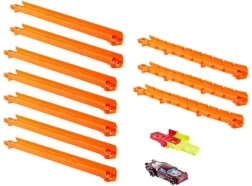 Hot Wheels Track Creator startinis rinkinys su trasa ir modeliuku