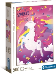 Unicorn Puzzle 500 pieces CLEMENTONI