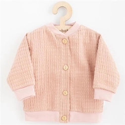 Children's muslin coat New Baby Comfort pink 86 (12–18 months)