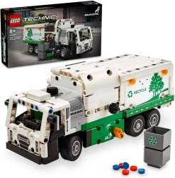 LEGO Technic 42167 „Mack LR Electric“ šiukšliavežė
