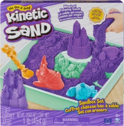 Kinetic Sand – smėlio dėžutės rinkinys, violetinis