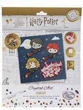 Crystal Art atvirukas Harry Potter Flying High 18 × 18 cm