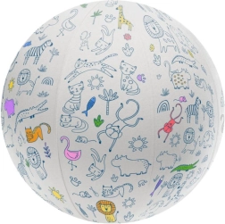 Spalvinamas kamuolys su gyvūnėliais 45 cm ARTO