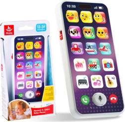 Interaktyvus vaikiškas išmanusis telefonas su melodijomis ir garsais