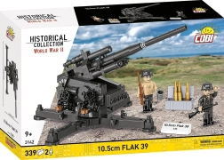 Konstruktorius 10,5 cm Flak 39 – sunki priešlėktuvinė patranka (339 detalės)