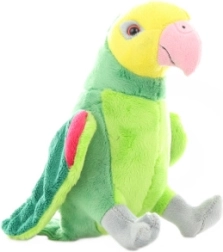 Žalias pliušinis papūgėlė 20 cm