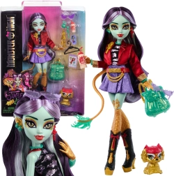 Monster High lėlė Jinafire Long su augintiniu Cloudy