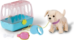 Baby Born mano linksmas šuniukas su pernešimo dėžute