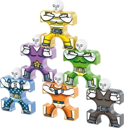 Quercetti Acrobats – balancing construction set for children