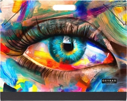 A4 piešinių aplankas PICASSO Akis su gumyte