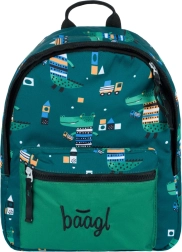 Ikimokyklinė kuprinė BAAGL krokodilas