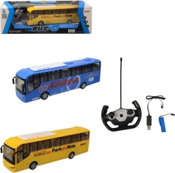 Nuotolinio valdymo autobusas su šviesomis