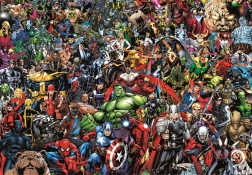 Kolekcinė dėlionė 1000 detalių Compact Puzzle Marvel