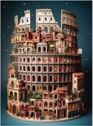 Colosseum Puzzle 1000 pieces