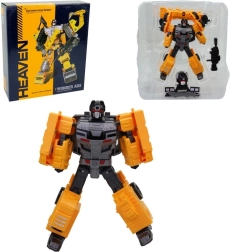 Transformuojamas robotas kranas