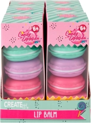 Lūpų balzamų rinkinys makaronų formos candy 3 vnt. create it!
