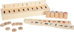 Small Foot wooden picture sorting insert 60 pieces