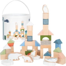 small foot Arctic Wooden Building Blocks
