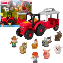 Fisher-Price Little People Tractor Animal Care – Interactive Set with Figures