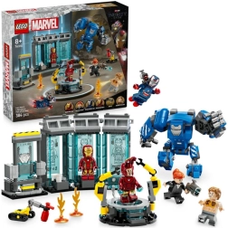 LEGO® Marvel 76315 Geležinis Žmogus ir jo laboratorija: Šarvų salė