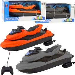RC vandens motociklas 1:42 – pilkas arba oranžinis
