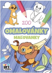 Spalvinimo knygelė A5 Zoologijos sodas