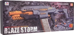 Pusiau automatinis pistoletas BLAZE STORM šautuvėliams iš putų – pilkas