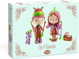 Tinyly figūrėlės Lily ir Sylvestre nuo DJECO