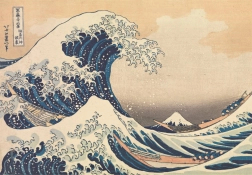 Dėlionė 1000 detalių Hokusai: Didžioji banga