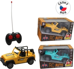 Nuotoliniu būdu valdomas Jeep automobilis – juodas