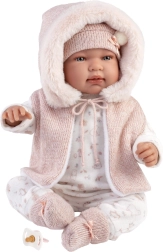Llorens New Born realistiška lėlė kūdikis su garsais