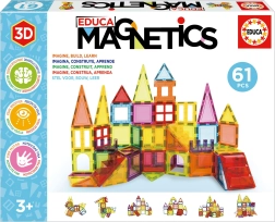 Educa magnetinė konstravimo priemonė Magnetics, 61 detalė