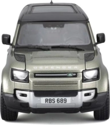 Metalinis modelis Bburago 1:24 Land Rover Defender 110 žalias